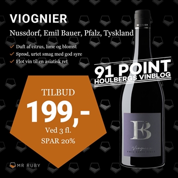 2024 Viognier Nussdorf, Emil Bauer, Pfalz, Tyskland